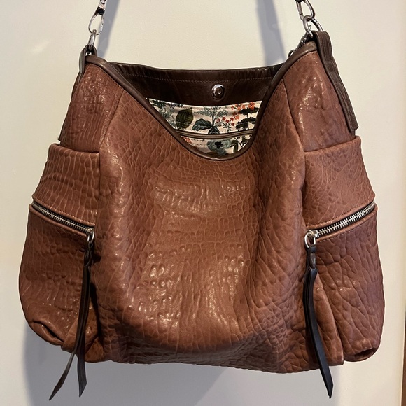 Rough and Tumble Komodo Pebble Lg Pillow Bucket Custom Rifle Paper Co Lining - Picture 1 of 6